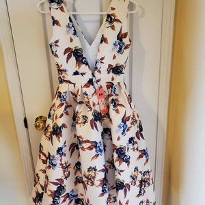 NWT Floral Print Dress